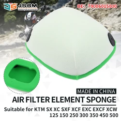 JSBM Dual Layer Foam Air Filter For KTM SX XC SXF XCF EXC EXCF XCW 125 150 250 300 350 TPI 2016-2023 Husqvarna FC TC FE TE 450