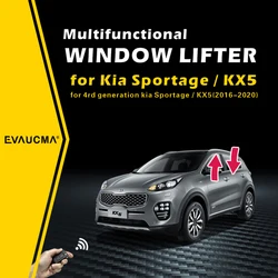 Car Power Window Lifter Closer For Kia Sportage / KX5 2016-2020 4 Door Window Closer Closing Open Kit For Sportage 4Gen