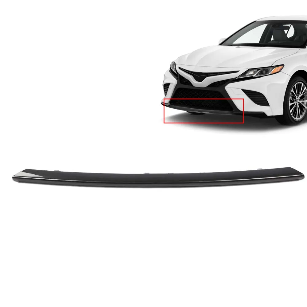 

Front Bumper Cover Lower Molding Trim New Fit for 2018 2019 2020 Toyota Camry Se 5312206040 Durable