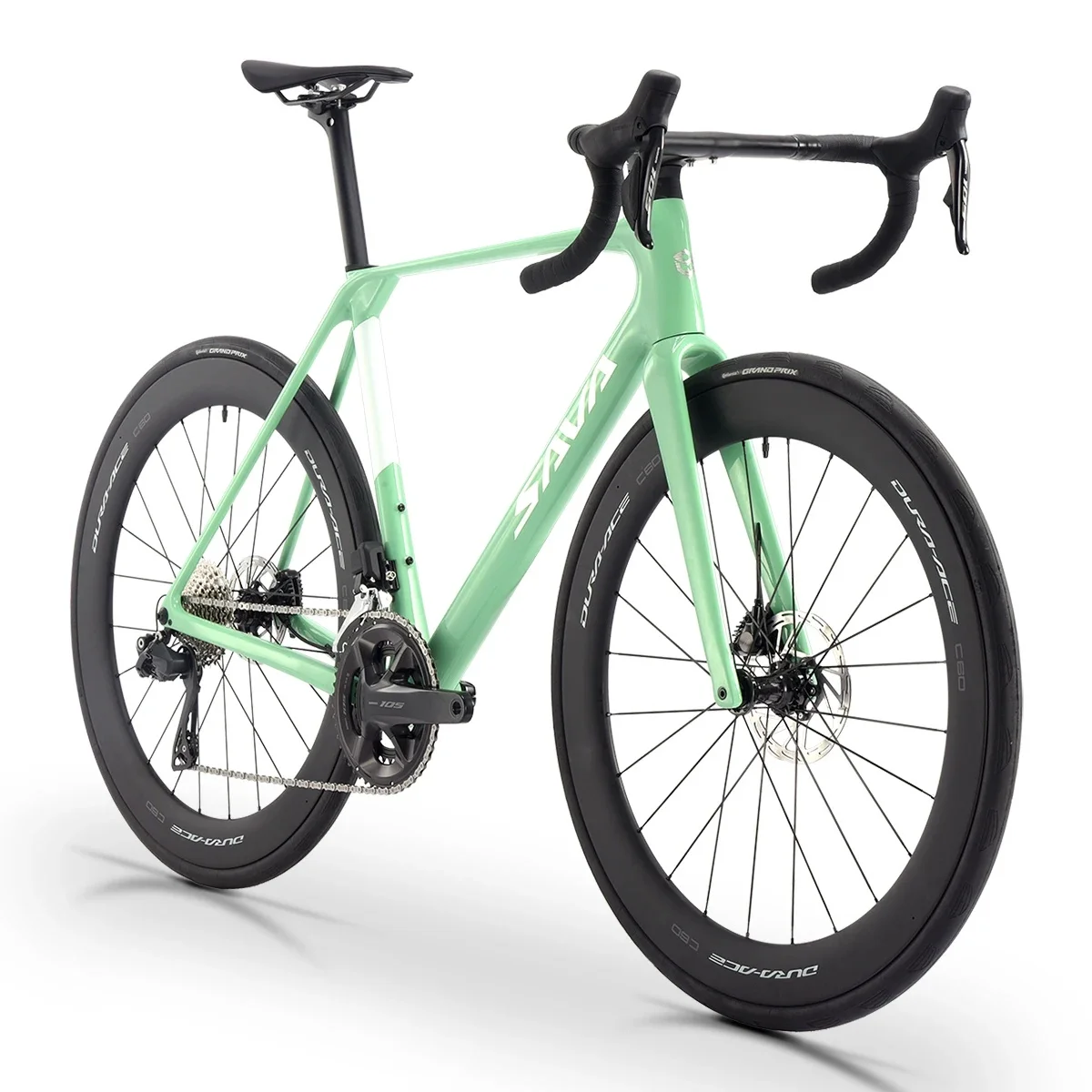 AliExpress SAVA AEROX SLR7 Full Carbon E-Shift Road Bike Ultralight 7.7kg Race Road Bike with SHIMAN0 105 7170 Di2 Kit