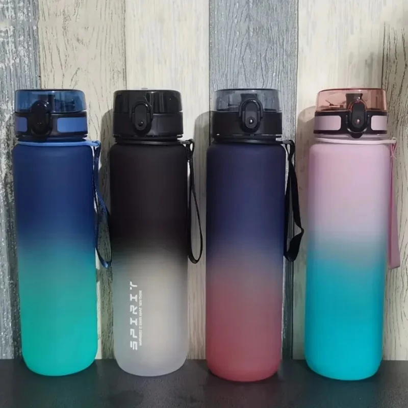 Bouteille d'eau de sport anti-fuite – Grande capacité, portable et durable pour la salle de sport, le fitness et les activités de plein air – Matériau de qualité alimentaire