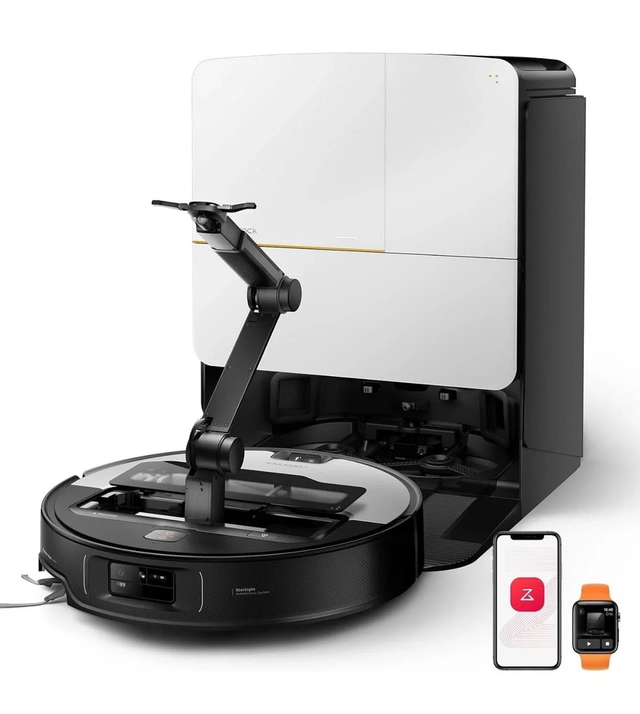 Горячее предложение для новых сезонных продаж Roborock Saros Z70 Робот-пылесос с когтями для сбора Купите 2