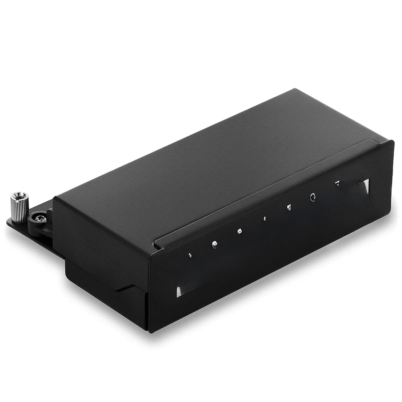 Linkwylan Mini Desktop CAT6A Cat6 8 12-portowy panel krosowy w pełni ekranowany dostępny do montażu na ścianie (w zestawie śruby montażowe) — zdjęcie 2