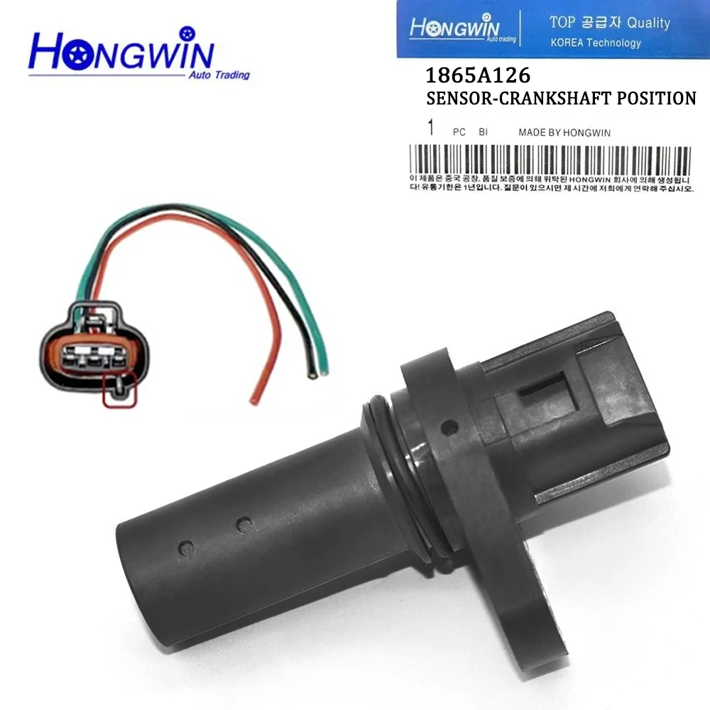 Crankshaft Position Sensor 1865A126 For Mitsubishi ASX Lancer VIII RVR L200 Outlander Sport 1.8 2.0 2.4 J5665015 J5T31972 106790