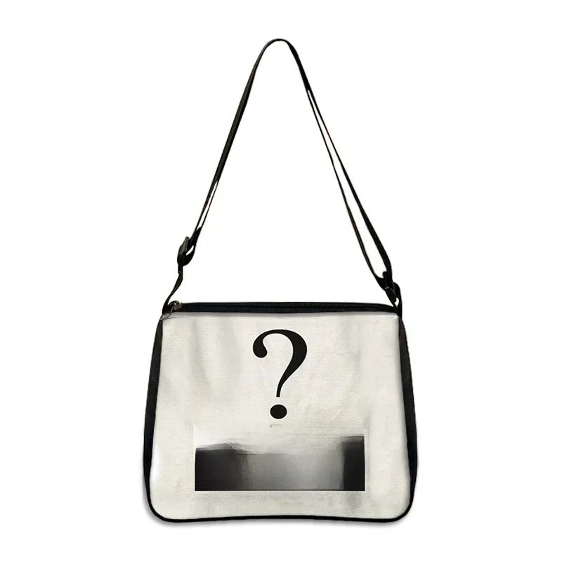 Personnalisez l'image Logo nom sur la toile personnalisée femmes sacs sacs à main sac à bandoulière dames sous les bras sac à provisions