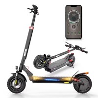 iX3 800W Powerful Electric Scooter 10inch Tubeless Off Road Tire Electric Kick Scooter 10Ah 40KM/H Scooter for Adults