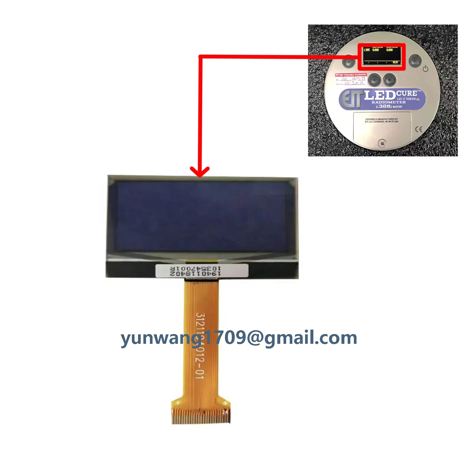 New Original Screen Oled Lcd Display for EIT UV-LEDCURE RADIOMETERS UV Replacement/Repair