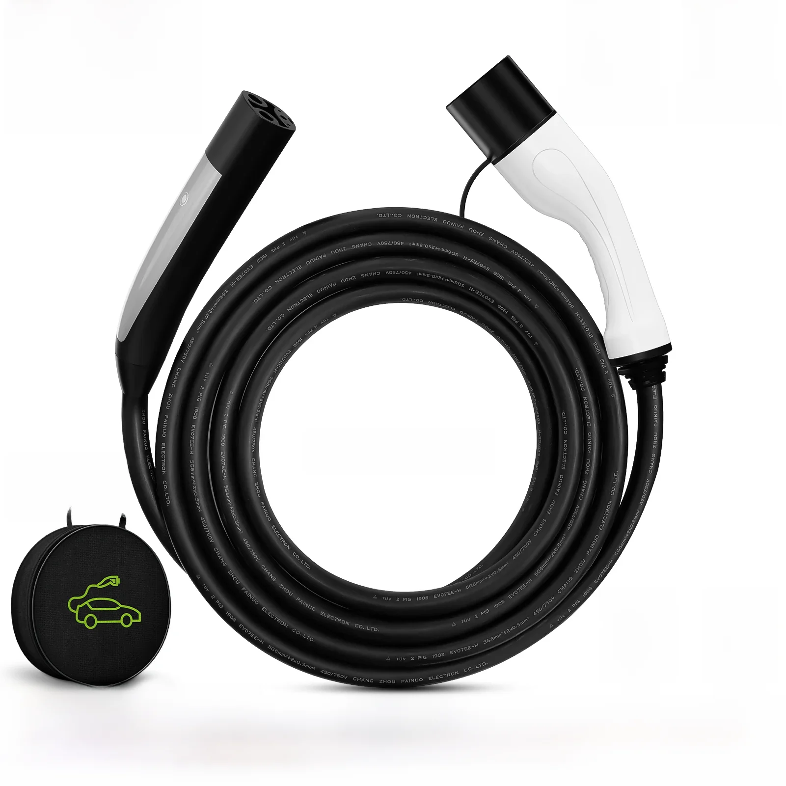 AFEEV 16A/32A 7KW Typ 2 do Tesla NACS EV Kabel ładujący IEC 62196-2 do modelu 3/Y/X/S EVSE Wtyczka żeńska do męskiej — zdjęcie 2
