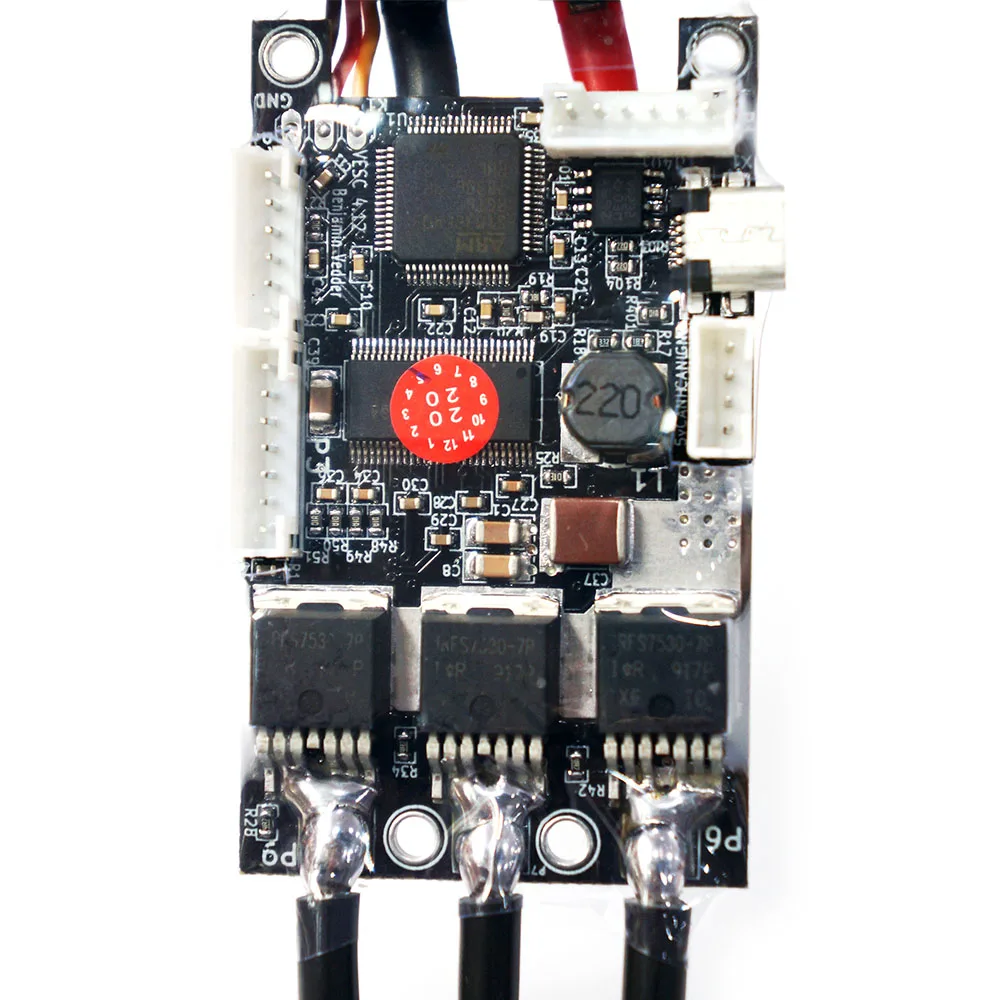 Maytech ชุดควบคุมความเร็วไฟฟ้าสำหรับ MTSPF50A, ชุดระบายความร้อนทำจากอะลูมิเนียม