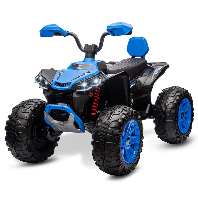 12/24V Kids Ride on ATV Battery Powered Ride on Toy Car Electric Vehicle Motorcycle for Children Gifts Toys with Light Music