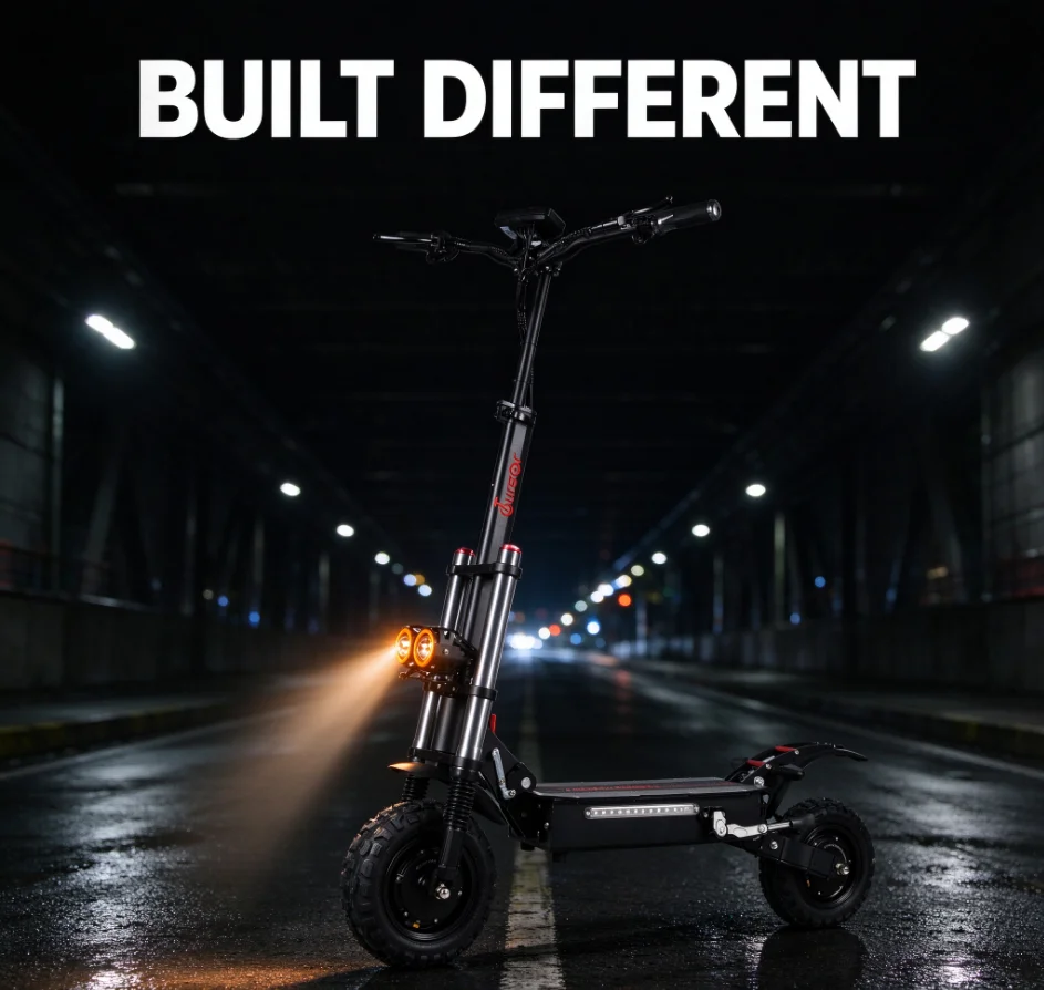 TOURSOR E5B‑60V, patinete eléctrico de 40 Ah, 6000 W, con doble motor, velocidad máxima de 50 mph, neumáticos todoterreno de 13 pulgadas