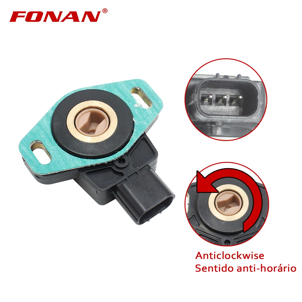 Alta qualidade tps sensor de posição do acelerador para honda civic 1.7 01 - 06 accord CR-V 2.4 jt7h hajt7hrk 16400prba12