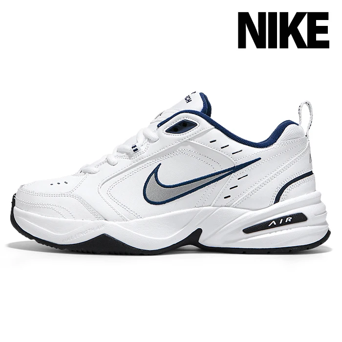 Geox Nike Air Monarch IV White Navy 415445-102