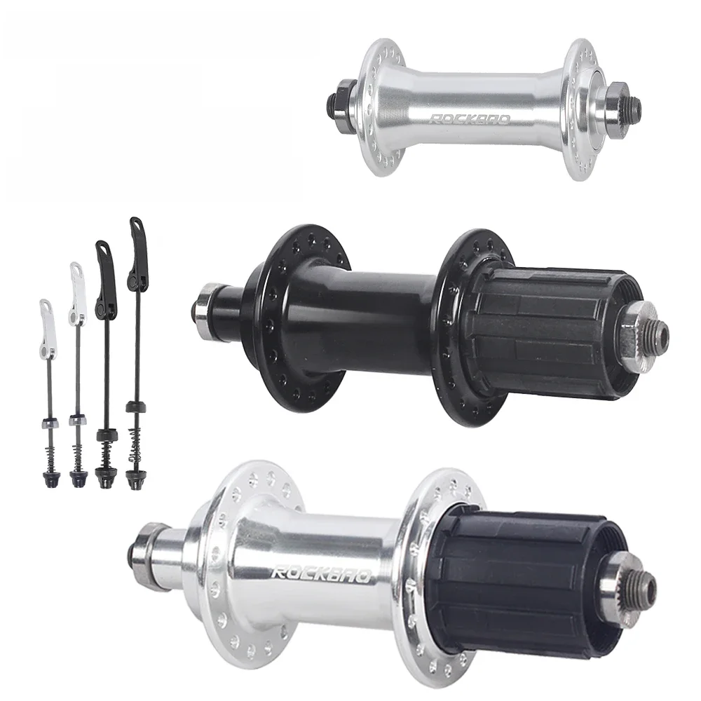 AliExpress NONE ROCKBAO 24/32/36Holes 7/8/9/10Speed Cassette V Brake MTB Road Bike Hub 100mmx130/135mm  Aluminum Alloy Mountain Bicycle Hubs