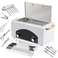 Hot Air Sterilizer 300W Dry Heat infection Foot Care Tattoo Nail Studio Sterilizer Cabinet Autoclave with Timer