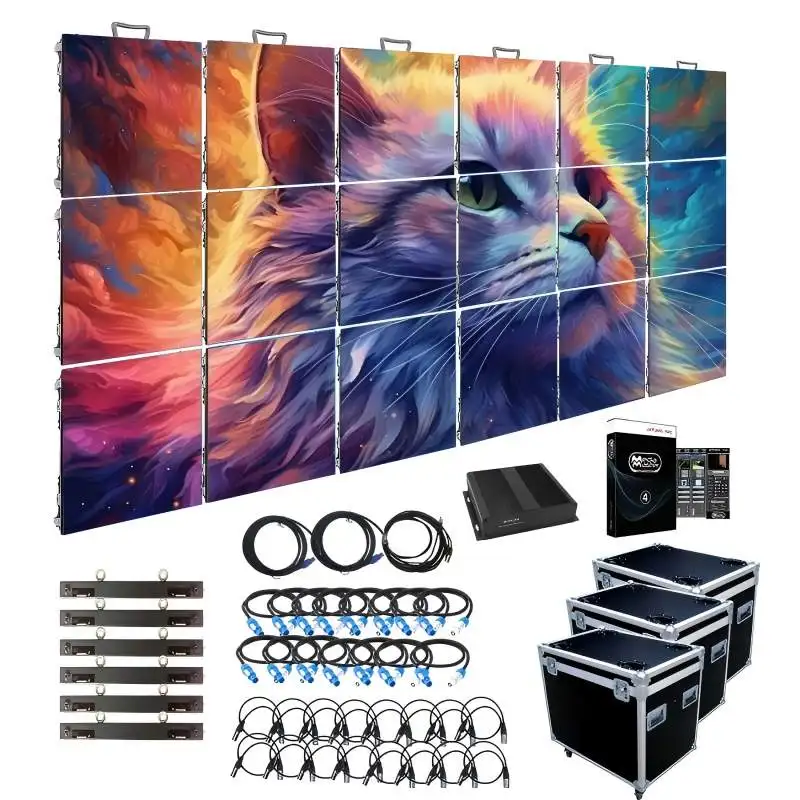 Outdoor P3.91 LED Display Screen Waterproof Video Wall for Advertising Billboard