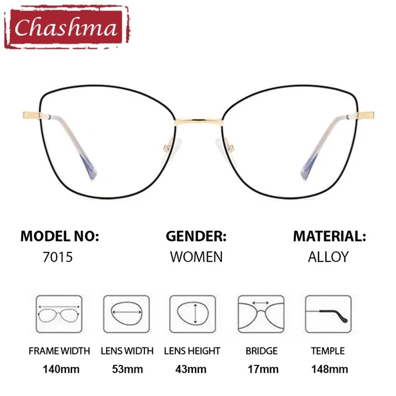 Chashma Prescription Glasses Women Eyeglasses Frames Cat Eye Eyewear Reading Fashion Clip On Magnet Sunglasses Driving Gafas