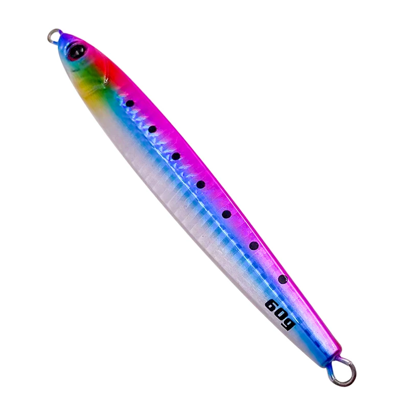 

FUNADAIKO Pesca 60g 80g 100g 120g 150g Slow Metal jigging Lures Luminous Fishing Bait Lure Fish Fishing Saltwater Lure Tackle