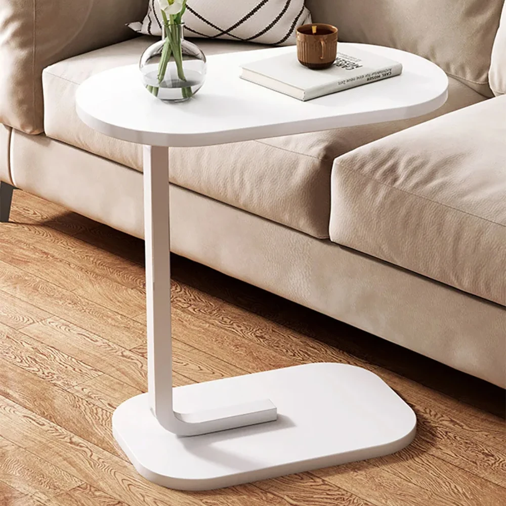 طاولة جانبية مستديرة لاسترخاء الصليم ، طاولة أريكة لغرفة المعيشة ، طاولة ضيقة