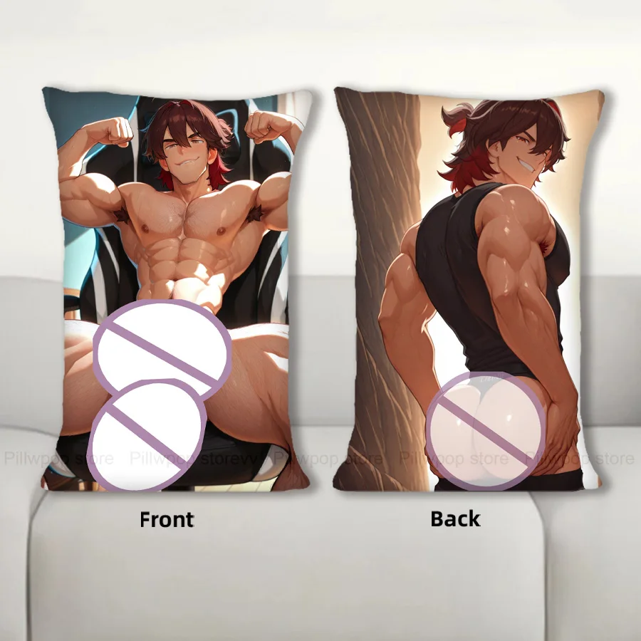 

Dakimakura Anime Gaming Gooner Body Pillow Cover Sofa Cushion Double-side Print Throw Pillow Case 40X60cm