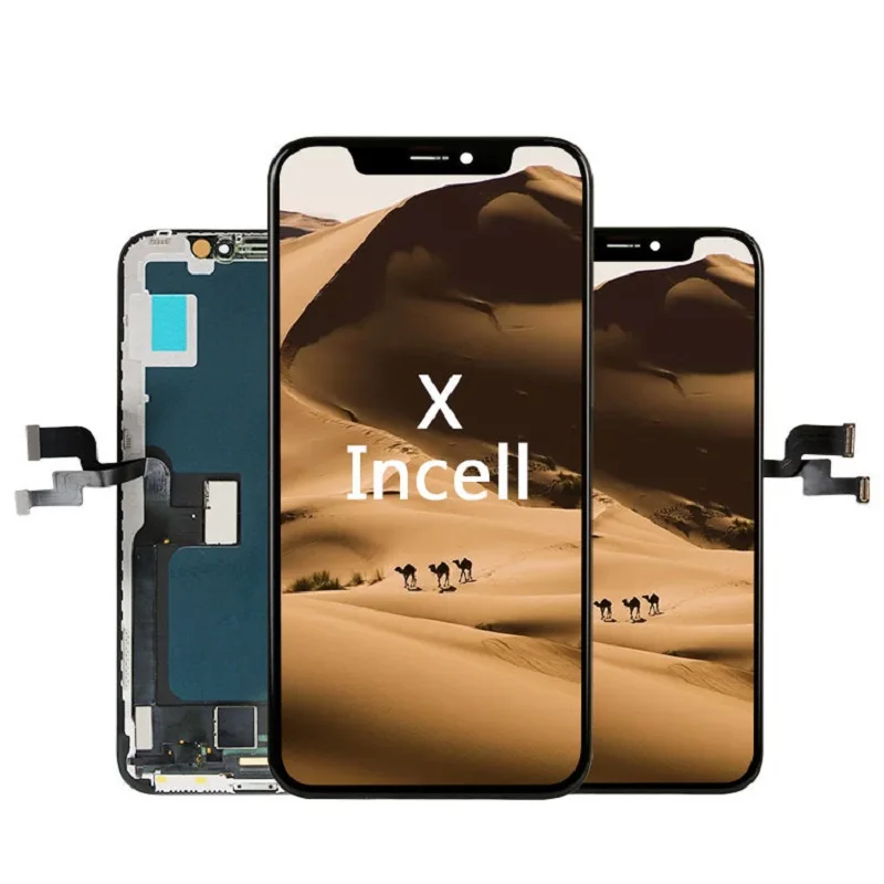 

Wholesale 10pcs FHD Quality For iPhone X Incell Lcd Screen Replacement With 3D Touch Digitizer Assembly