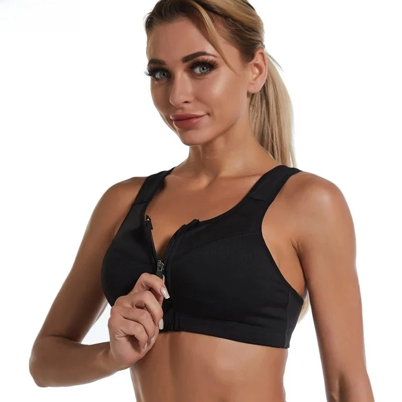 Fitness Kobiety Odzież sportowa Biustonosz sportowy Crop Top Kobiecy top sportowy Biustonosze do fitnessu Siłownia Bielizna damska Biustonosz do biegania Push Up — zdjęcie 2