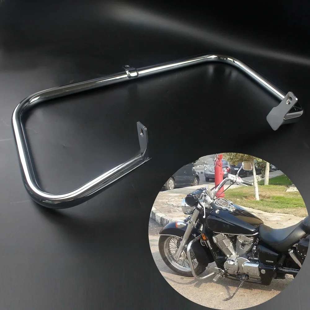 Osłona silnika motocykla Protector Chrome autostrady pasek awaryjny dla Honda Shadow Aero VT750C VT750 VT400 2004-2011 2008 2009 2010 — zdjęcie 2