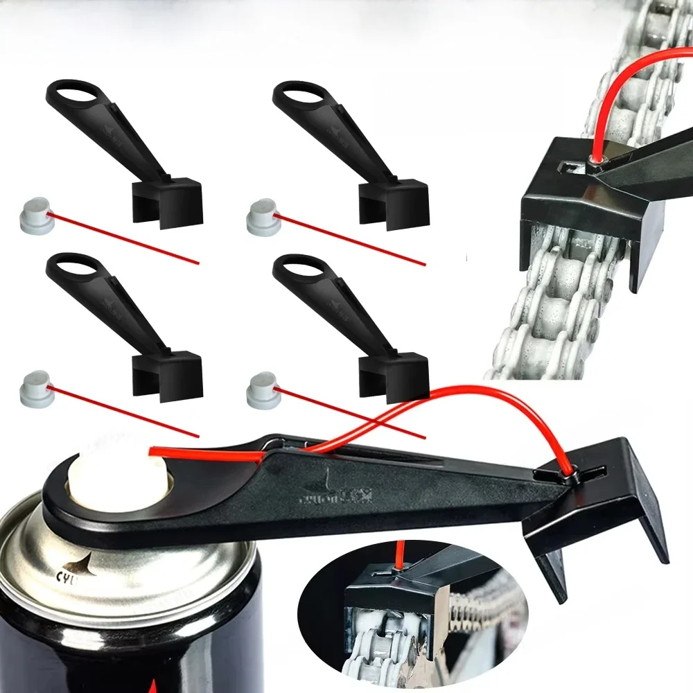 1-5 szt. Aplikator smaru do łańcucha motocyklowego bez bałaganu wosk do łańcucha urządzenie do czyszczenia łańcucha motocykl smar do łańcucha narzędzie do olejowania — 2