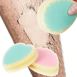 1PC circular heart-shaped water droplet sponge for hair removal. Various shapes of hair removal sponges，Popular Magic Painless