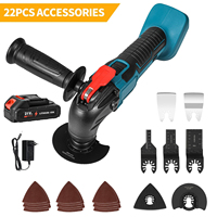 600W Multifunctional Vibration Tool 20000OPM Wireless Electric Woodworking Saw Decoration Tools Suitable for Makita 18V Battery