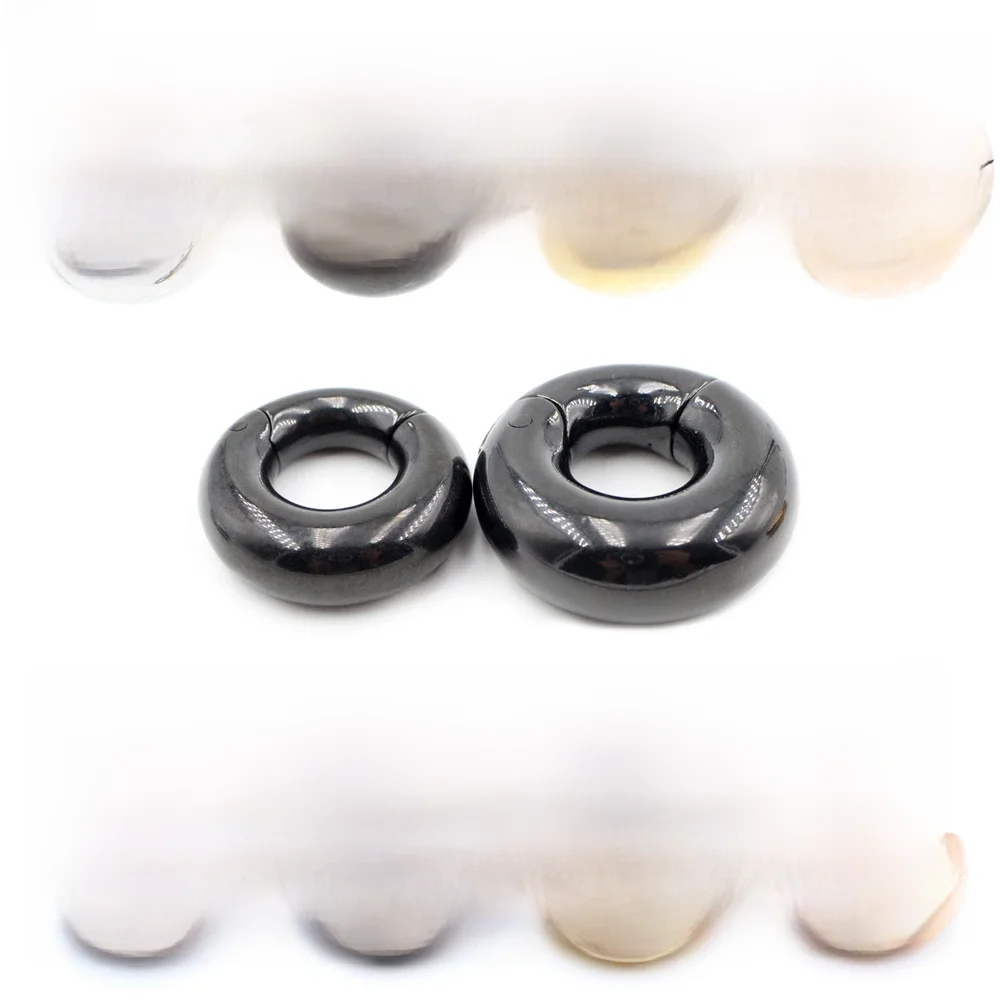 Alisouy 1PC Punk 316L magnetyczne ciężarki do uszu ze stali nierdzewnej Expander nosze zatyczki tunele miernik kolczyk Piercing biżuteria — zdjęcie 2