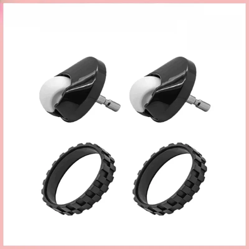 Roue avant coordonnante et TiresSkin pour IRobot Roomba, accessoires de remplacement, I7, I3, J7, E5, E6, série 500, 600, 700, 800, 900
