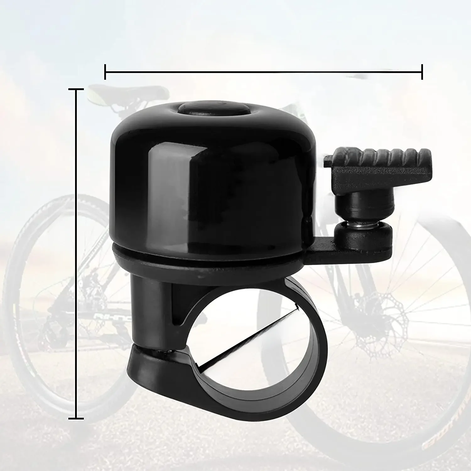 AliExpress Bicycle Bell Alloy Mountain Road Bike Horn Sound Alarm For Safety Cycling Handlebar Bicycle Call Accessories