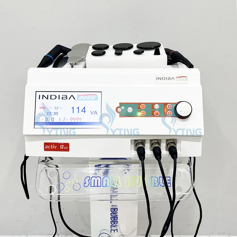 448Khz Tecar Indiba Therapy Slimming Machine CET RET RF Pain Relief Skin Tightening Anti Wrinkle Weight Loss