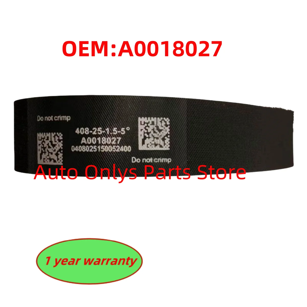 

1pc New ​A0018027 High Quality Electric Steering Rack Belt For Ford Explorer 2011-2019 HEE4101ERM 408-25-1.5-5°