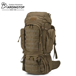 MARDINGTOP-mochila de viaje con cubierta de lluvia para hombre, 60L para bolsa grande de senderismo, Camping, montañismo, Trekking