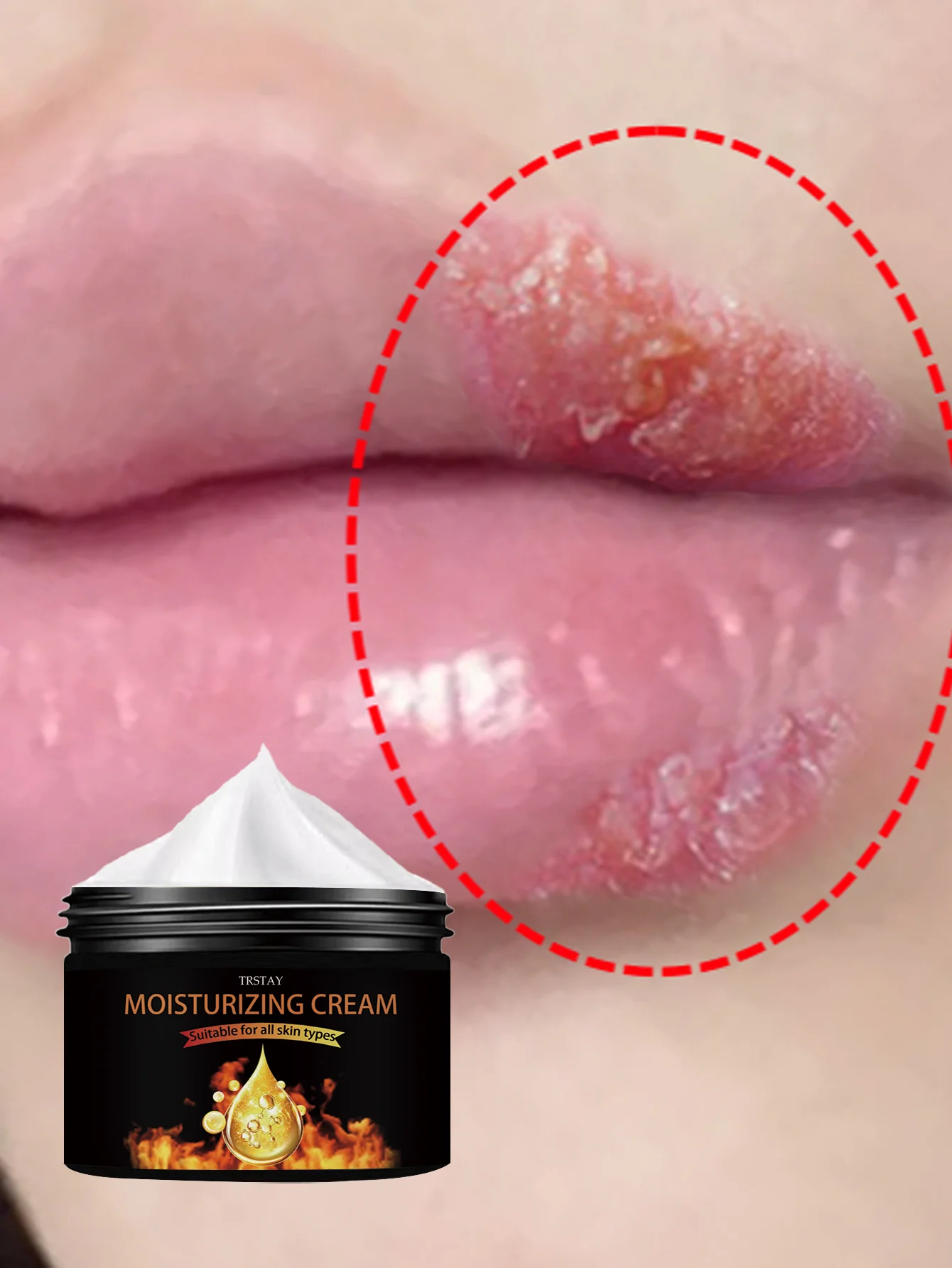 Hydrating Lip Balm Deep Nourishment Cream for Softening Lips Anti Dryness Care Treatment Moisturizing Lip Care Essential Long La - Image 5
