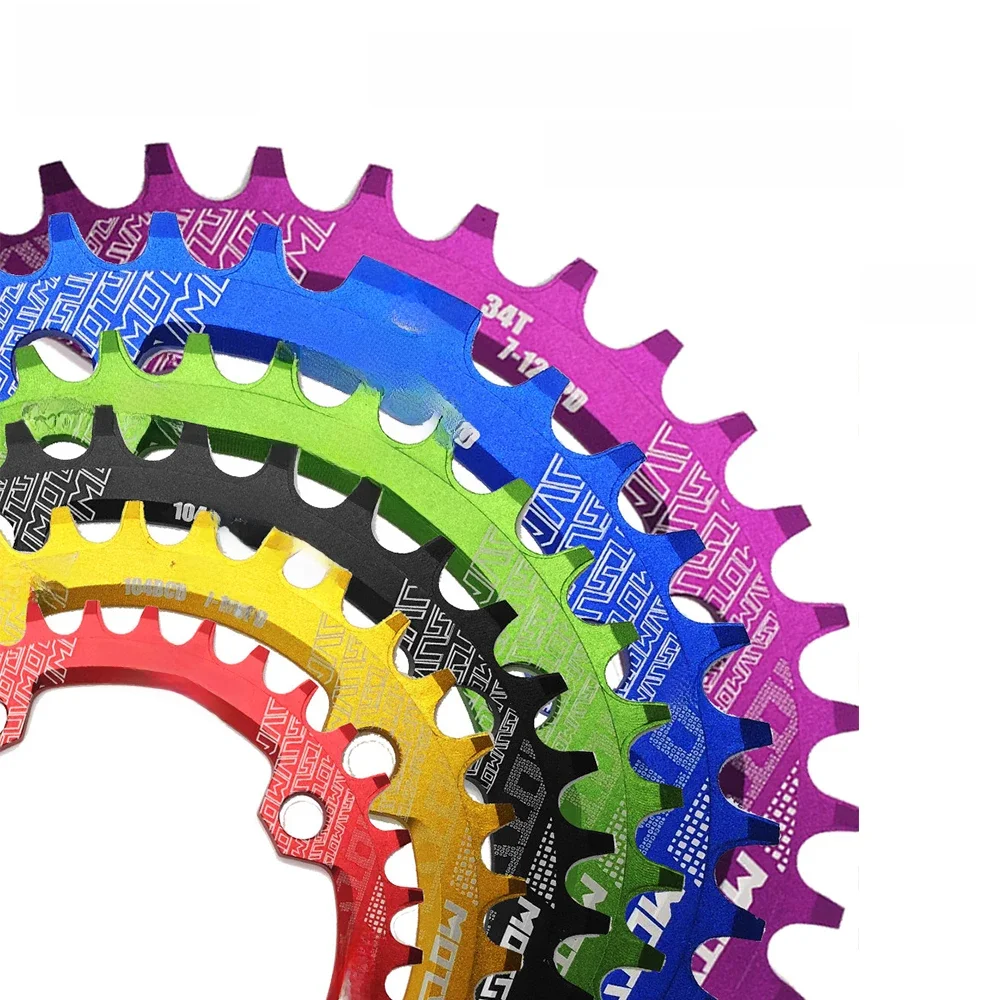 AliExpress VXM MOTSUV Oval Chainring 104BCD for Shimano MTB bike bicycle chain ring 32T 34T 36T Tooth plate chainwheel 104 bcd