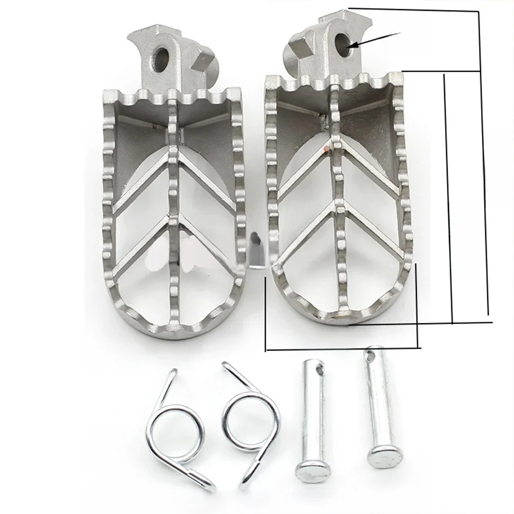 AliExpress NONE New Foot Rest Pegs Motorcycle Stainless Steel Motorcycle Footpegs For CRF50 XR50 XRF70 CRF70 Pit Dirt Motor Trail Bike Motocross
