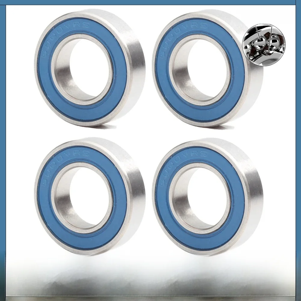 AliExpress FUSHI 6800 2RSV MAX Bearing 10x19x5 mm 4Pcs C2 Full Balls Bicycle Pivot Repair Parts 6800 2RS RSV Ball Bearings 6800-2RS 6800LLU