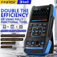 FNIRSI 2C23T handhold Function Signal generation mAh 10MHZ * 2 50ms/s 3in1*320 Dual Channel Digital Oscilloscope Multimete