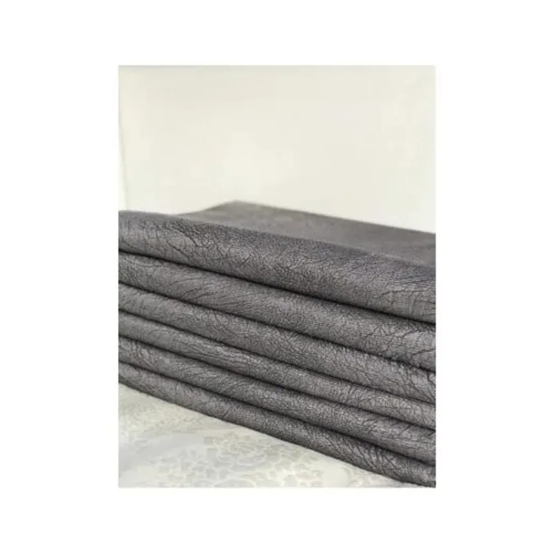 Madame Blue Lüx Vein Non-Slip Seat Sofa Bed Cover Dark Gray