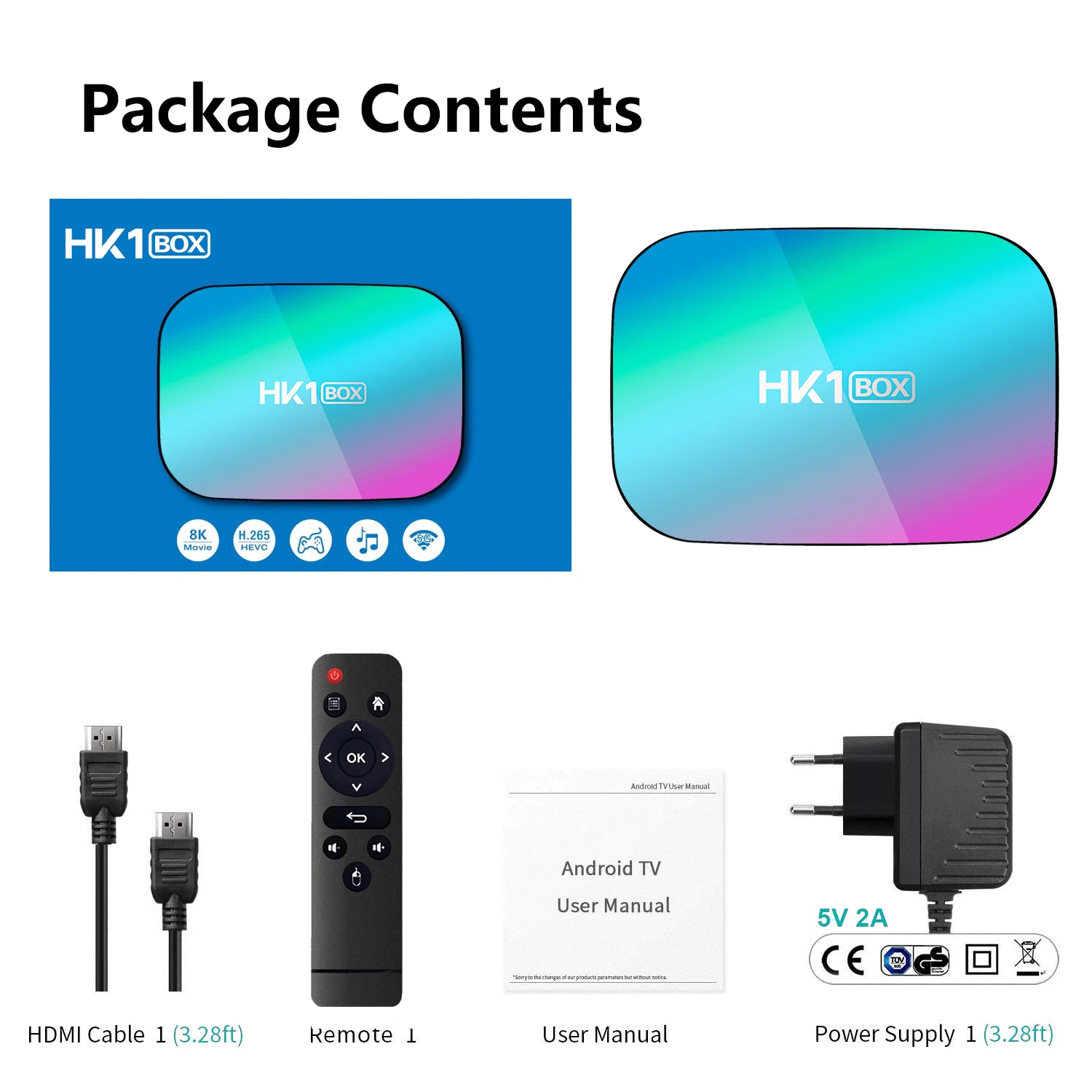 2022 HK1BOX  8K Amlogic S905X3 Smart TV 100m Android 9.0 Dual Wifi 1080P 4K  Tvexpress Btv b11 Tve