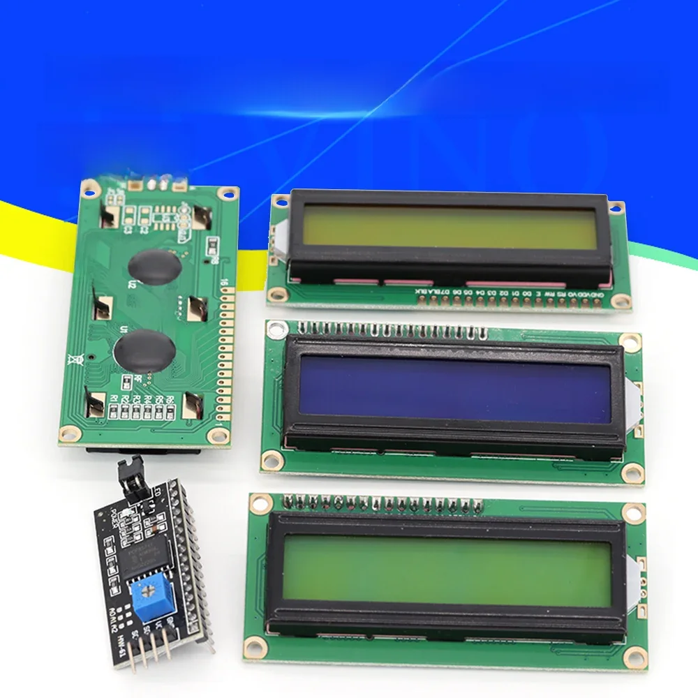 Moduł LCD1602 Niebieski ekran IIC/I2C 1602 dla arduino 1602 LCD mega2560 Zielony ekran — zdjęcie 2