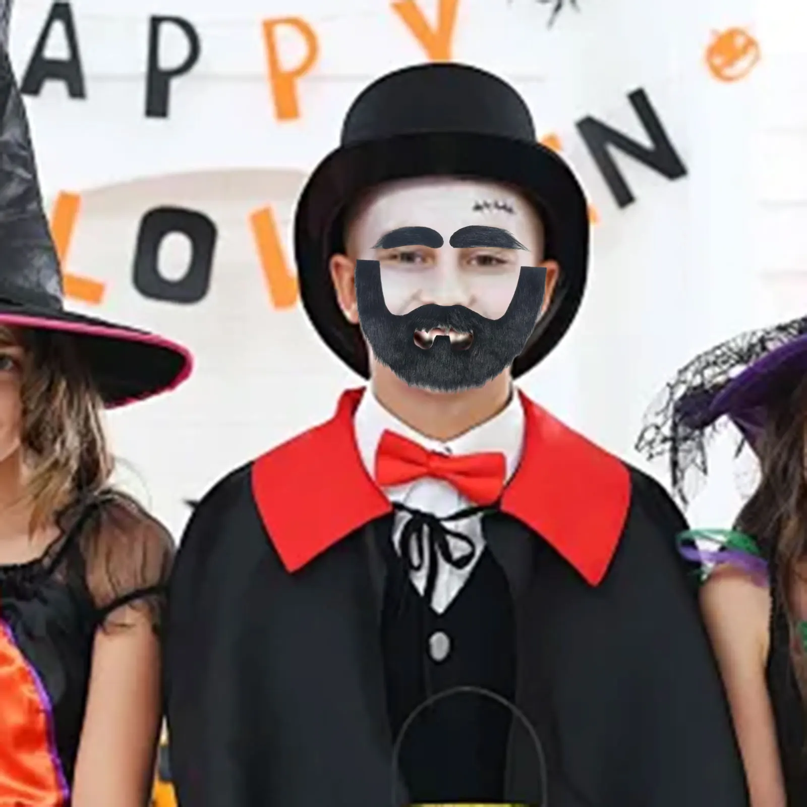 Sztuczna broda, kostium, akcesorium, pasek pod brodę, broda wikinga na maskaradę, dla mężczyzn i kobiet, na festiwal, występy sceniczne, Halloween