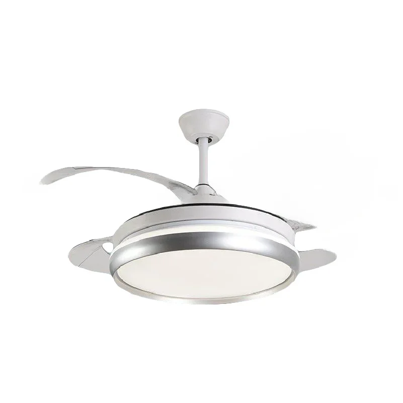 Luz do ventilador de teto, luz led de 400 cm de diâmetro, 72 w, com 3 cores diferentes de luz, luz