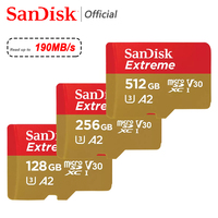 Sandisk Ultra Micro SD Card 128gb 256gb U3 4K V30 A2 Class 10 UHS-1 flash card 512GB 64GB 1TB microSD/TF Card For Phone camera