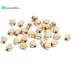 20PCs Sweet Heart Loose Spacer Beads Heart Multicolor Spacer Beads Silver Color Metal Beads DIY Making Bracelets Jewelry