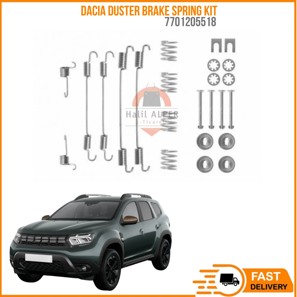 For DACIA DUSTER BRAKE SPRING KIT Oem 7701205518 super quality high satisfaction high satisfaction fast delivery