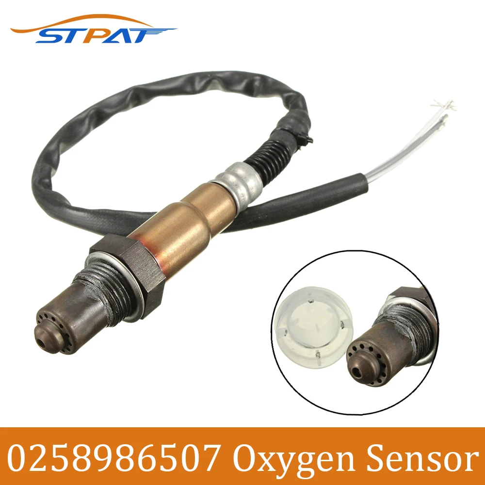 STPAT 0258986602 0258986507 4 Wire Universal Gas O2 Oxygen Sensor Lambda O2 Sensor for Citroen Ford Hyundai Renault-Volvo